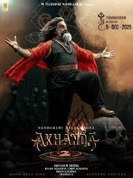 Akhanda 2 movie poster - Telugu action film