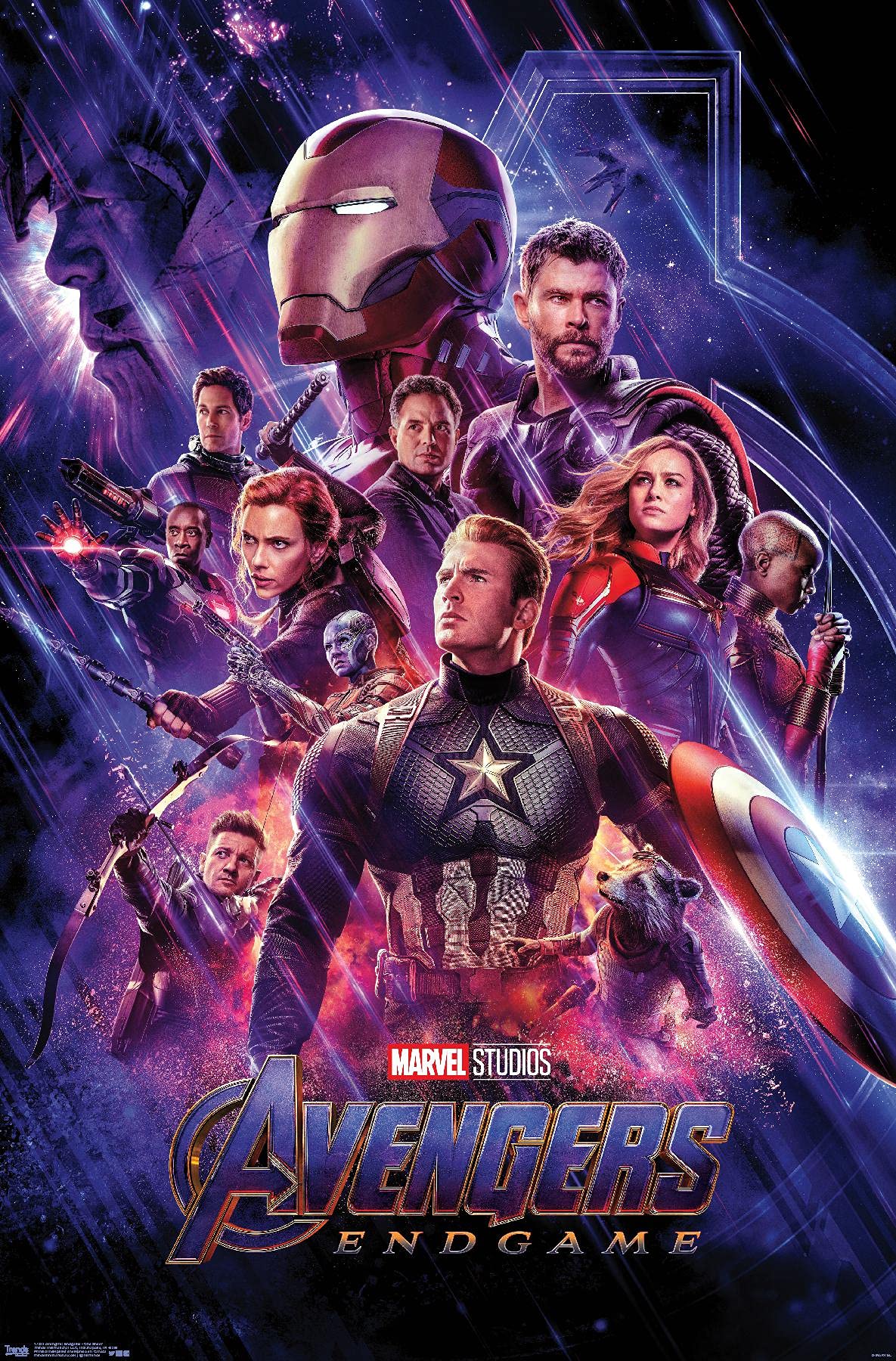 Avengers Endgame movie poster - Marvel superhero film