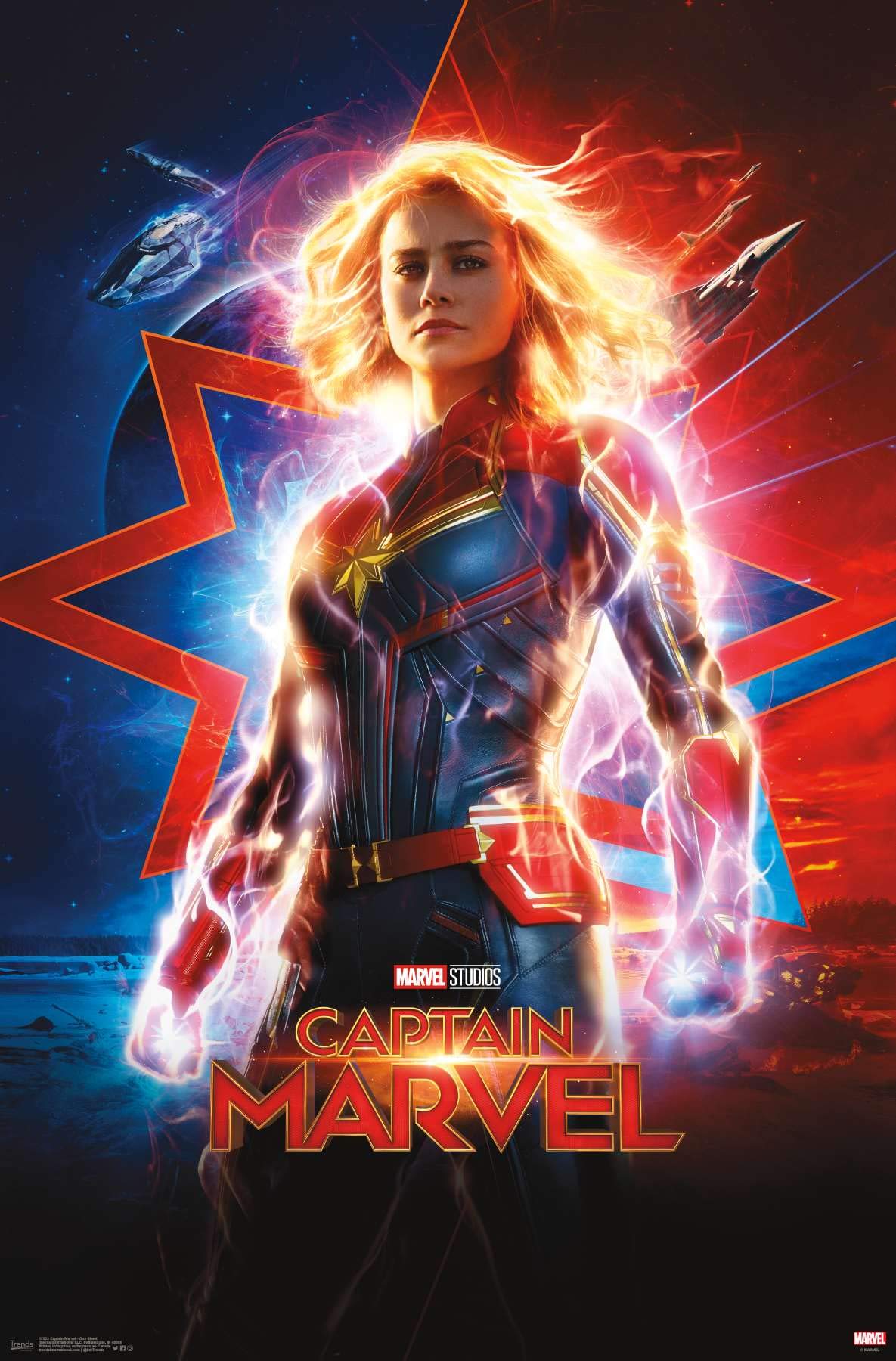 Captain Marvel poster - Marvel cinematic universe film