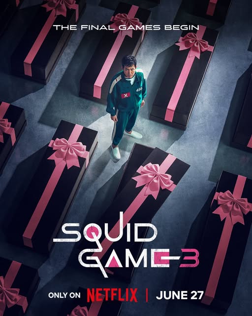 Squid Game season 3 poster - Netflix series