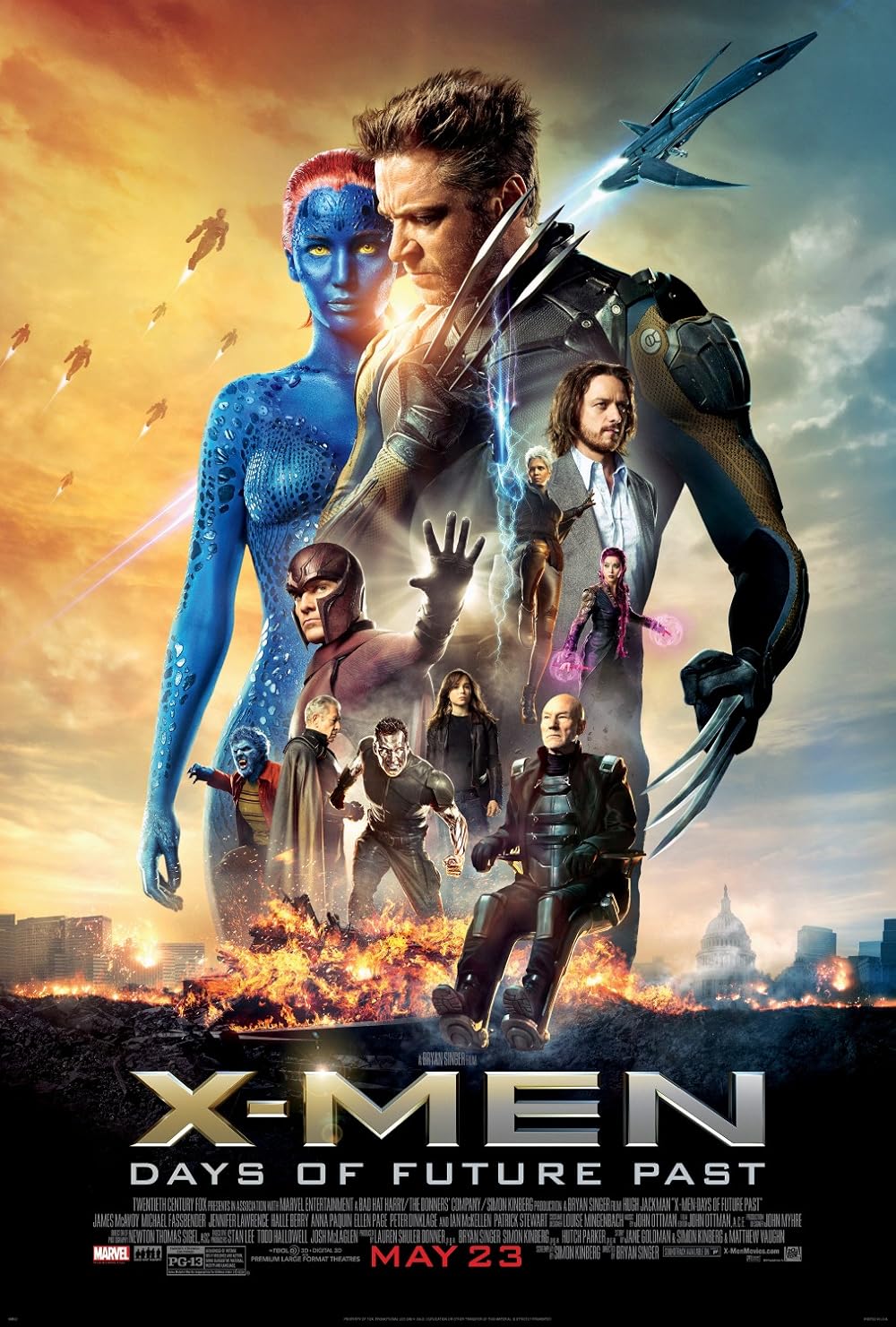 X-Men poster - Marvel mutant superhero film